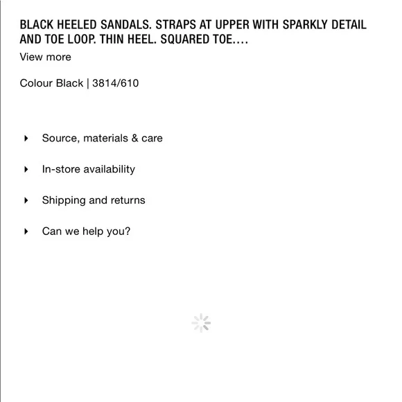 Zara sparkly sandals bloggers favorite - Picture 7 of 10